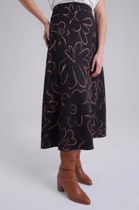 Falda Garden - Negro