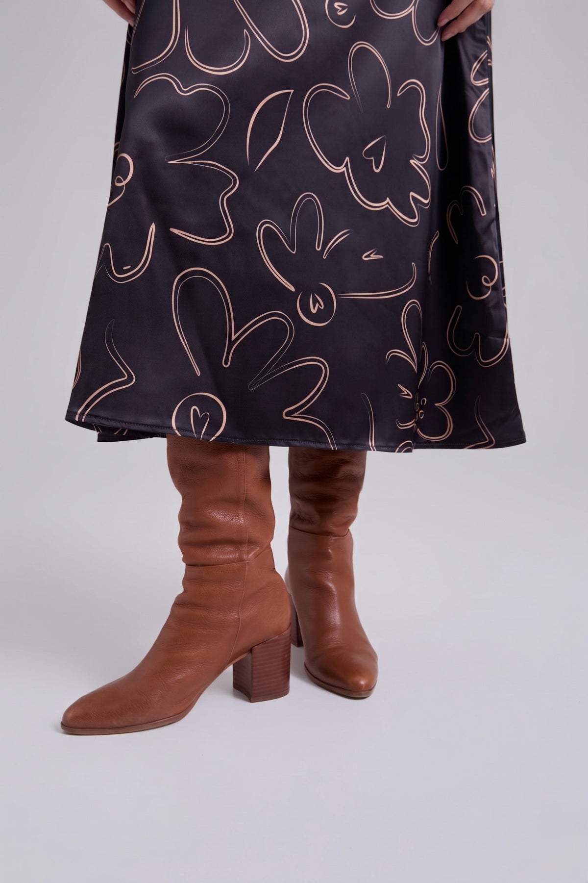 Falda Garden - Negro